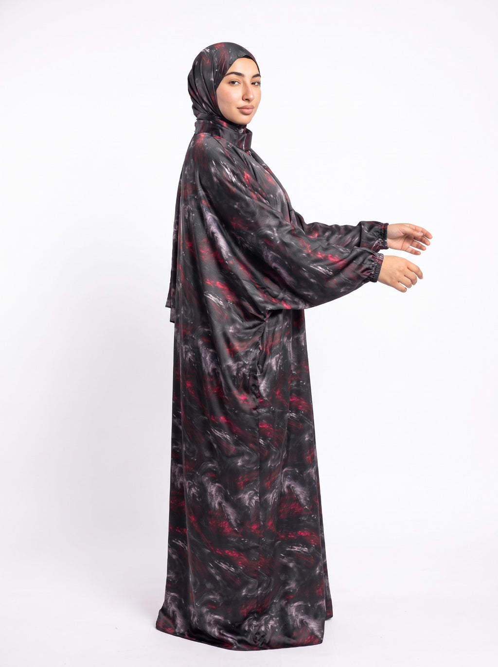 ماربل إسدال أسود