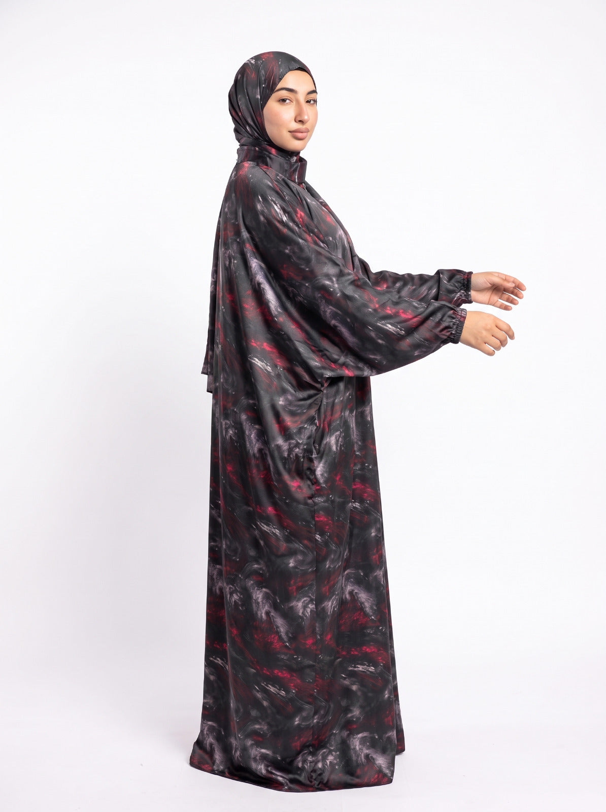 ماربل إسدال أسود