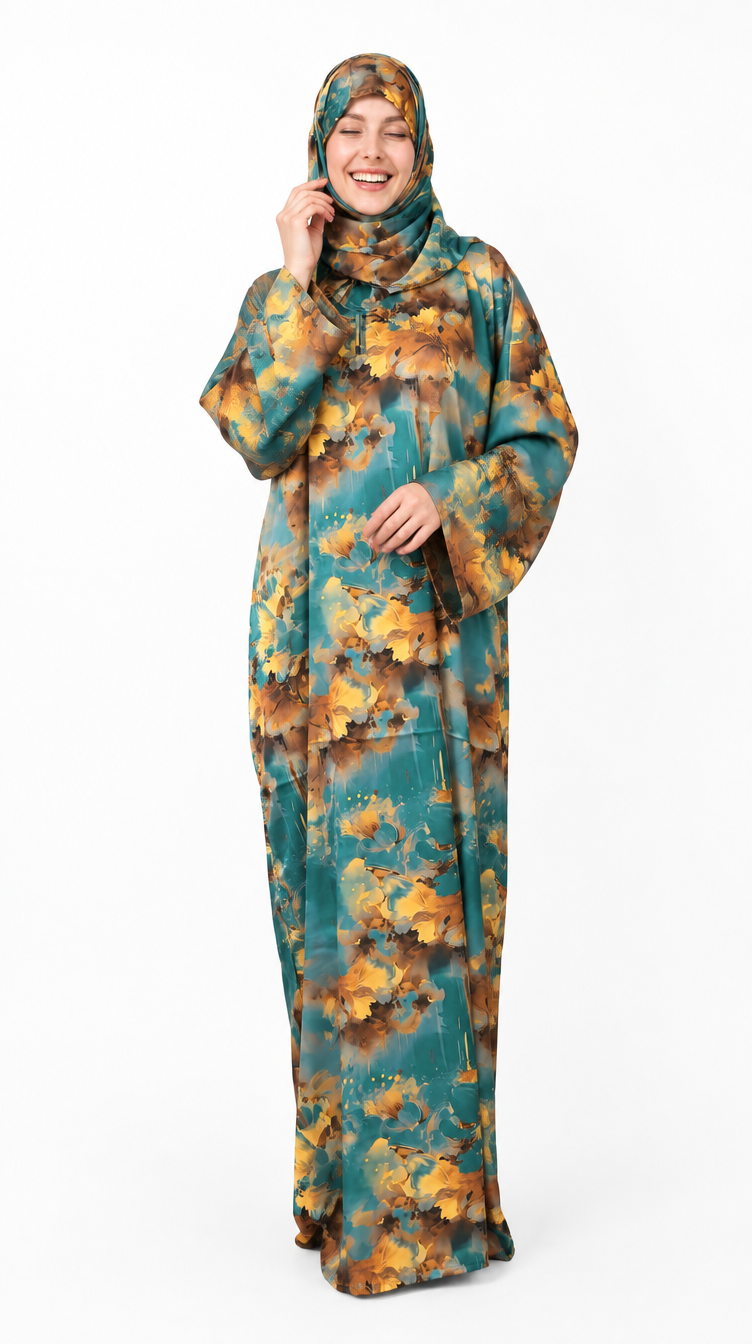 Turquoise Bloom Esdal